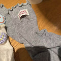 3D Smiley Ruffle Socks - DippedShop Wholesale - #8131