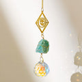 Natural Stone Crystal Ball Suncatcher - DippedShop Wholesale - #1299