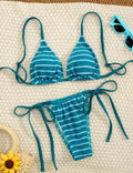 Sexy Striped Bikini Set - DippedShop Wholesale - #1715