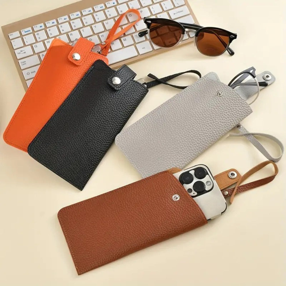 Solid Color Sunglasses Case - DippedShop Wholesale - #0435