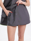 Lapel Shirt Shorts Set - DippedShop Wholesale - #1747