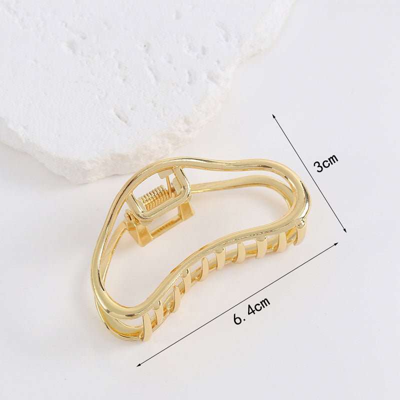 Minimalist Gold Plated Cloud Hair Claw MK2MBEP6W6HCP382
