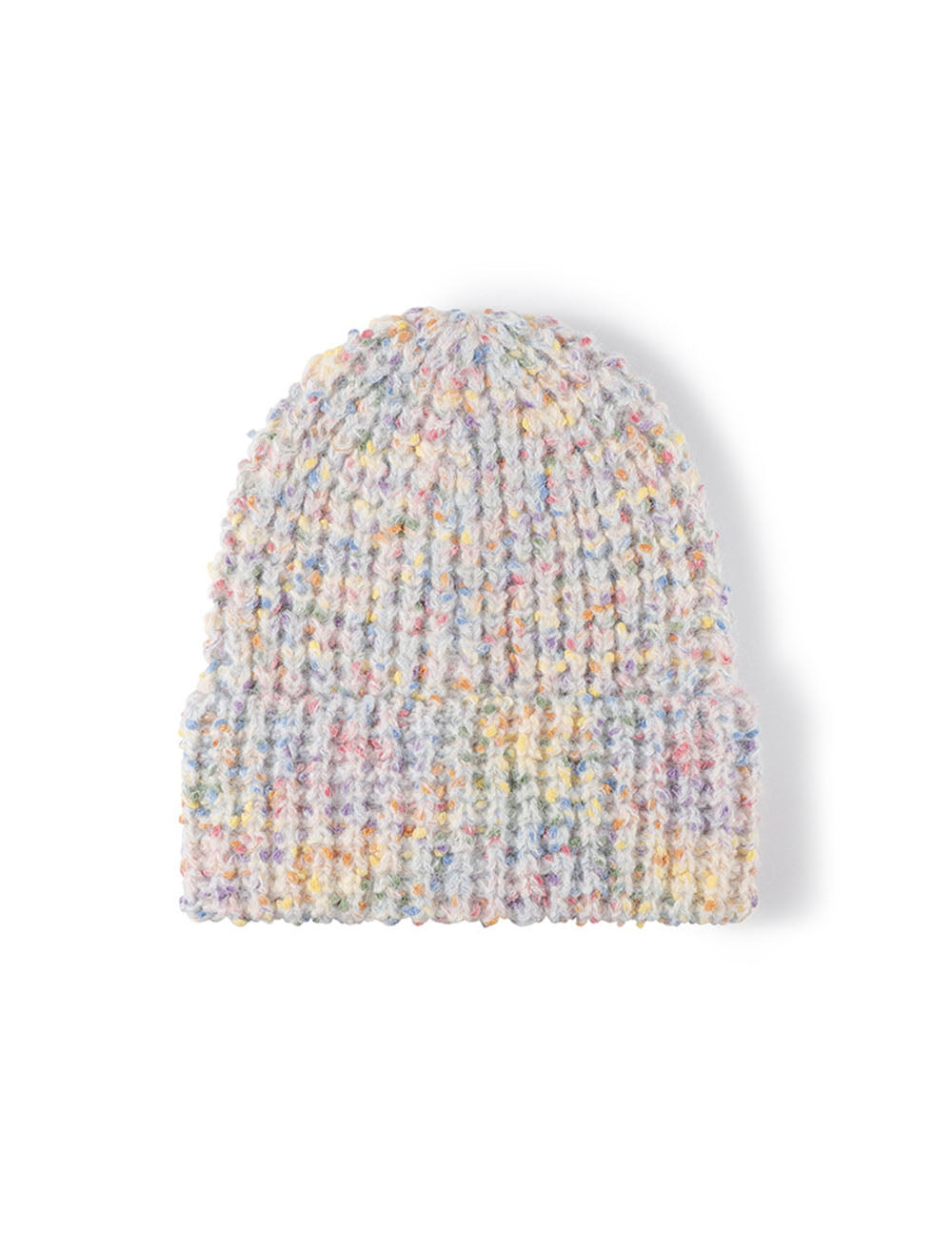 Ribbed Unisex Speckled Knit Beanie Winter Hat DP25F639