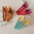 Flower Duckbill Hair Clip - DippedShop Wholesale - #5907