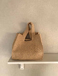 Elegant Straw Woven Handmade B - DippedShop Wholesale - #5699