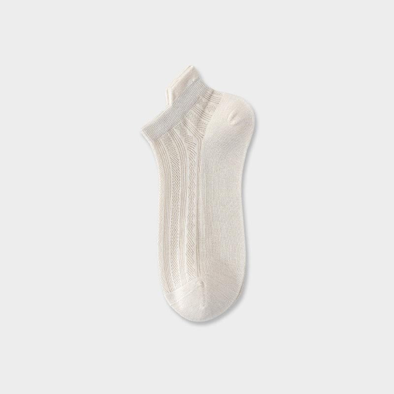 Solid Mesh Ankle Socks - DippedShop Wholesale - #2547