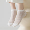Solid Mesh Ankle Socks - DippedShop Wholesale - #1923