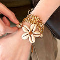 Boho Flower Multi-Layer Beaded - DippedShop Wholesale - #0787
