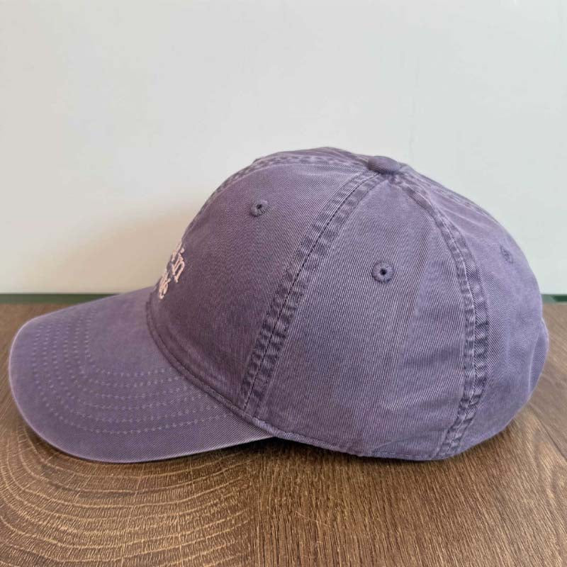 Vintage Washed Letter Embroidery Baseball Cap MK2BW6W6HAT79