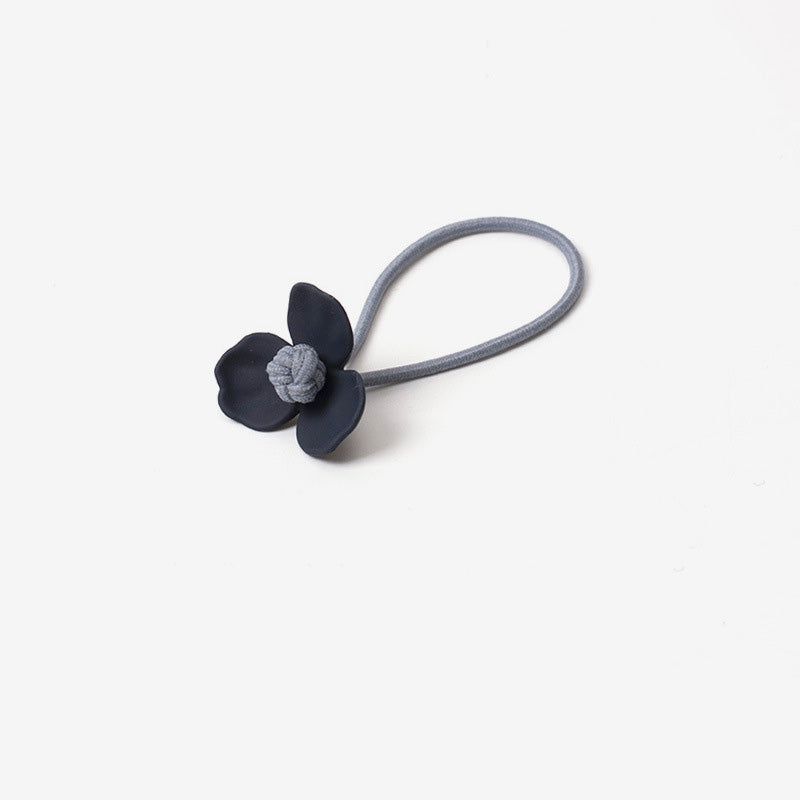 Resin Flower Elastic Hair Tie - DippedShop Wholesale - #5059