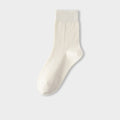 Solid Cotton Crew Socks - DippedShop Wholesale - #5811