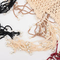 Vintage Pearl Tassel Hollow Out Crochet Beanie Hat MK2CK6W6HAT57