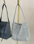 Hollow Handwoven Handbag - DippedShop Wholesale - #7203