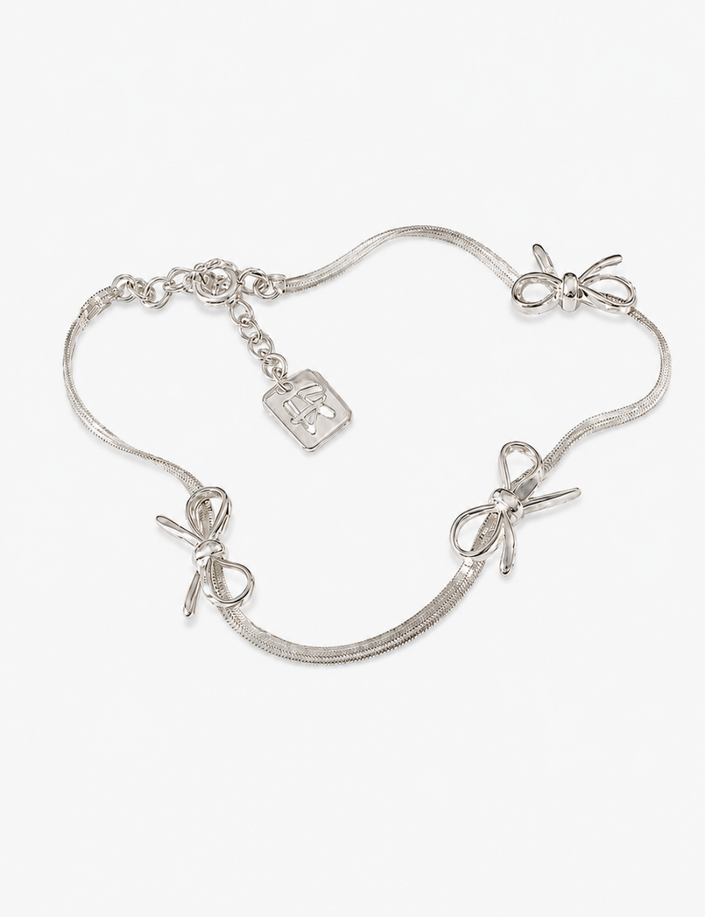 Bow Knot Charm Bracelet - DippedShop Wholesale - #6755