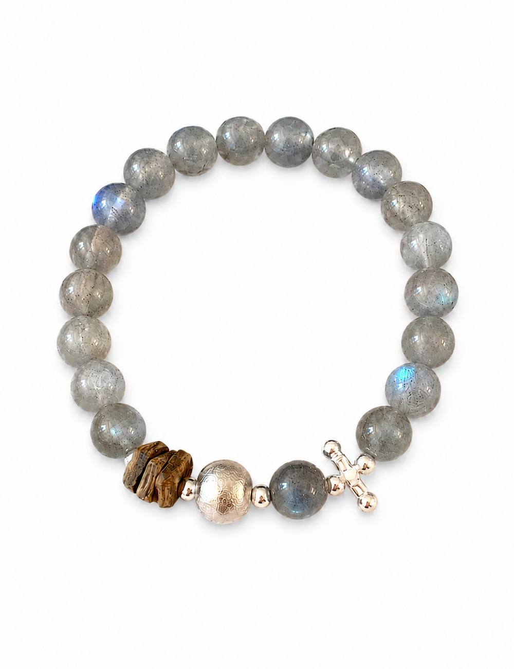 Cat's Eye Beaded Stretch Bracelet - DippedShop Wholesale - #1235