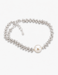 Handmade Pearl Charm Beaded Braided Bracelet 6W6JBR341