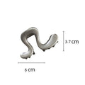 Minimalist Irregular Metal Hair Claw Clip MK2MBEP6W6HCP362