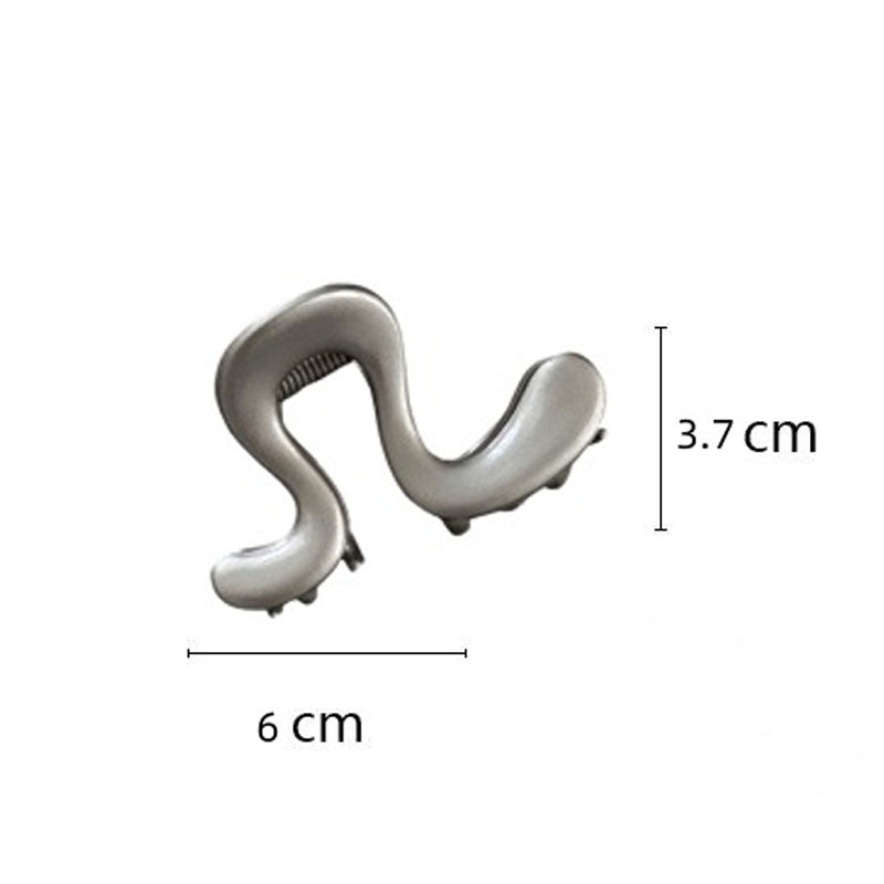 Minimalist Irregular Metal Hair Claw Clip MK2MBEP6W6HCP362