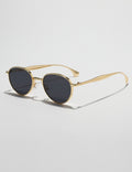 Metal Oval Frame Sunglasses - DippedShop Wholesale - #8083