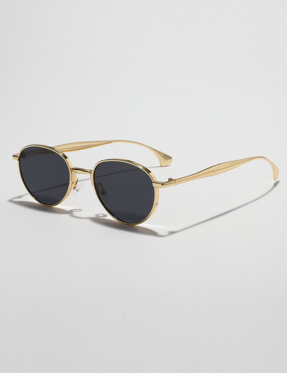 Metal Oval Frame Sunglasses - DippedShop Wholesale - #8083
