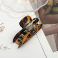 Vintage Tortoiseshell Leopard Acetate Hair Claw 8AS6HCP261T