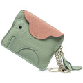 Cute Elephant Leather Mini Coin Purse 6W10BWB303