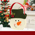 Christmas Santa Claus Plush Doll Gift Pouch Hangabg 6W10BOB1352