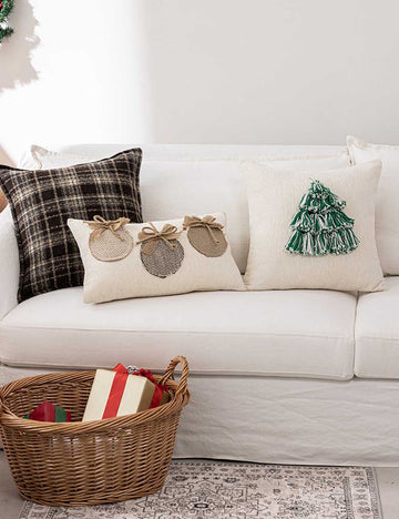 Simple Cozy Christmas Decorative Cushion Cases DP25H461