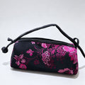 Elegant Floral Jacquard Color Block Handbag 6S10BBG1556