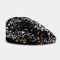 Glitter Sequin Beret Hat - DippedShop Wholesale - #3283