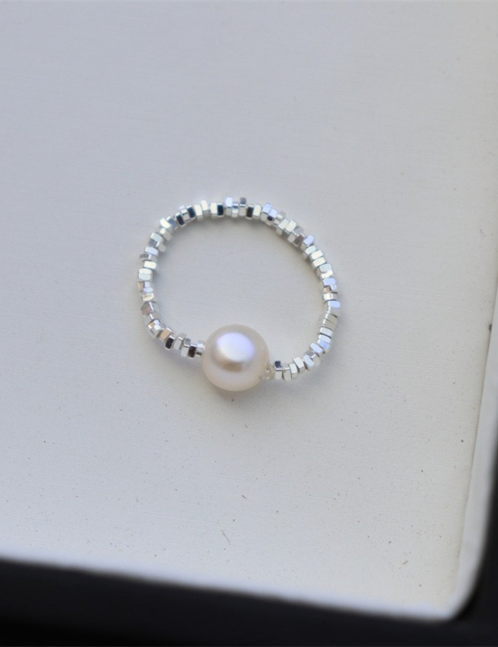 Stylish Delicate Silver Beaded - DippedShop Wholesale - #3491