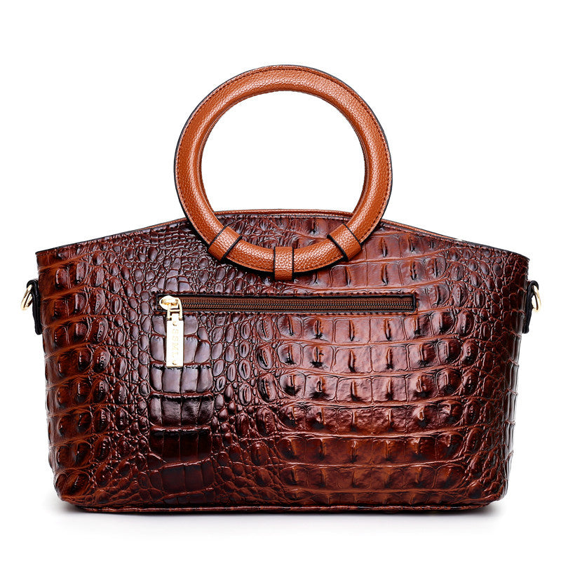 Vintage Crocodile Tote Bag - DippedShop Wholesale - #9843