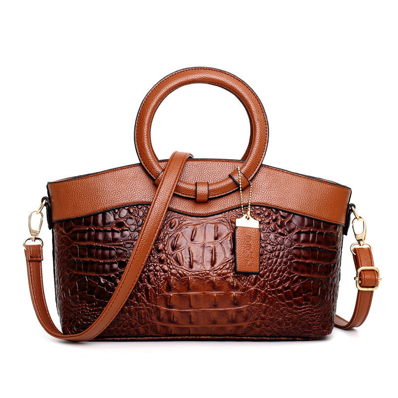 Vintage Crocodile Tote Bag - DippedShop Wholesale - #1539