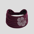 Rhinestone Floral Wide Headband - DippedShop Wholesale - #9251