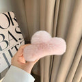 Faux Fur Hair Claw - DippedShop Wholesale - #9667