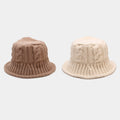 Fashion Cable Knit Solid Color Bucket Hat 6W6HAT926