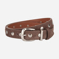 Punk Style Studded Pink Buckle Leather Belt MK2LEEP6W6JBT35