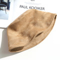 Faux Suede Bucket Hat - DippedShop Wholesale - #2419