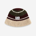 Color Block Splice Floral Jacquard Bucket Hat 6W6HAT634