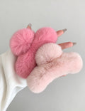 Faux Fur Hair Claw - DippedShop Wholesale - #6899