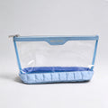 Minimalist Solid Color Quilt Shell Cosmetic Bag 6C5CO271