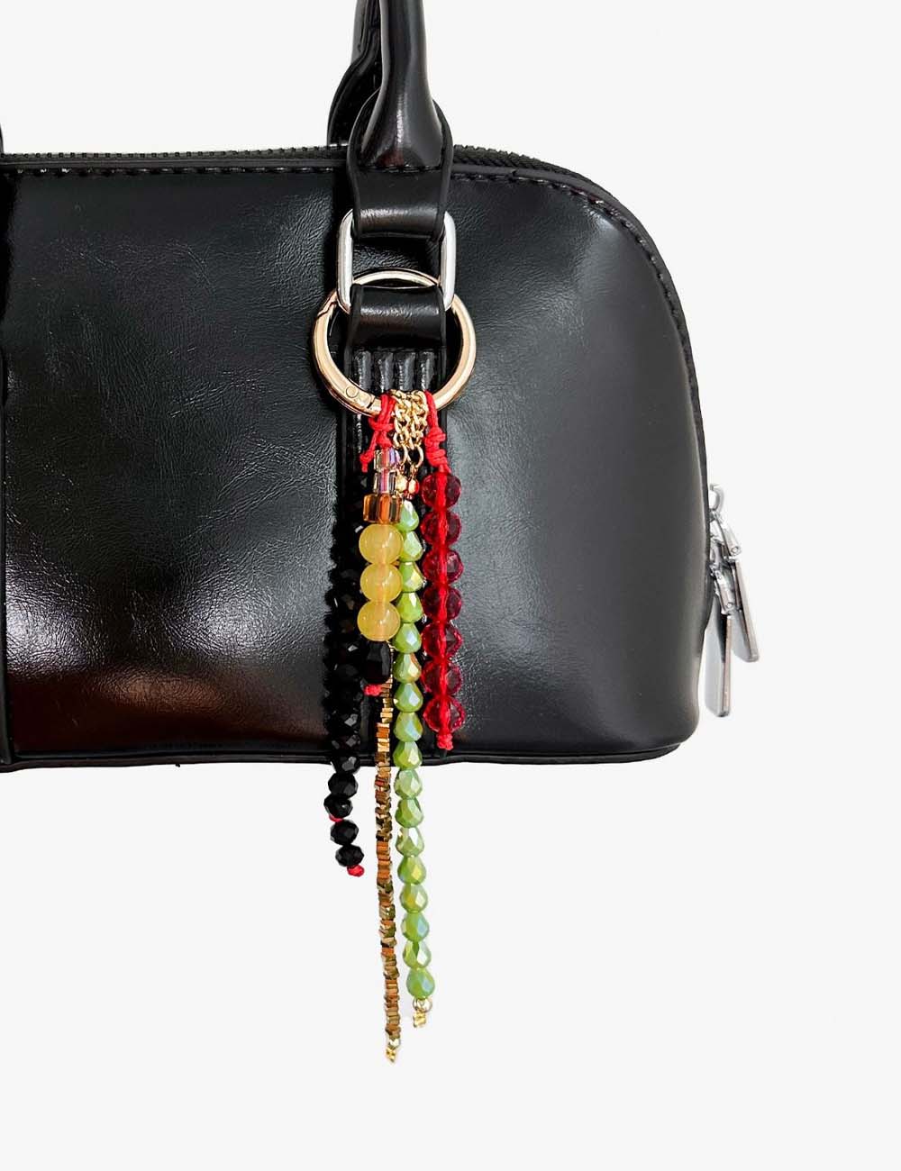 Crystal Beaded Tassel Charm - DippedShop Wholesale - #4307