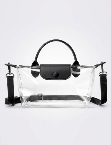 Classic Clear Jelly Shoulder Crossbody Bag 8PC6BBG454T
