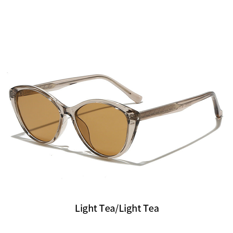 Minimalist Cat Eye Sunglasses - DippedShop Wholesale - #2931