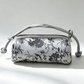 Elegant Floral Jacquard Color Block Handbag 6S10BBG1556