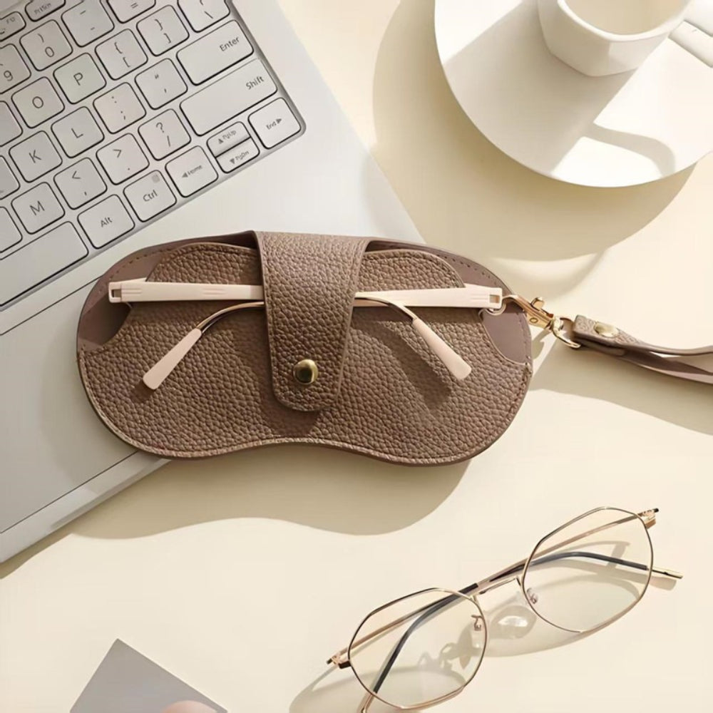 Retro Solid Sunglasses Case - DippedShop Wholesale - #8611
