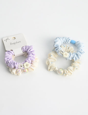 Flower Pearl Stretchy Hair Tie - DippedShop Wholesale - #7747