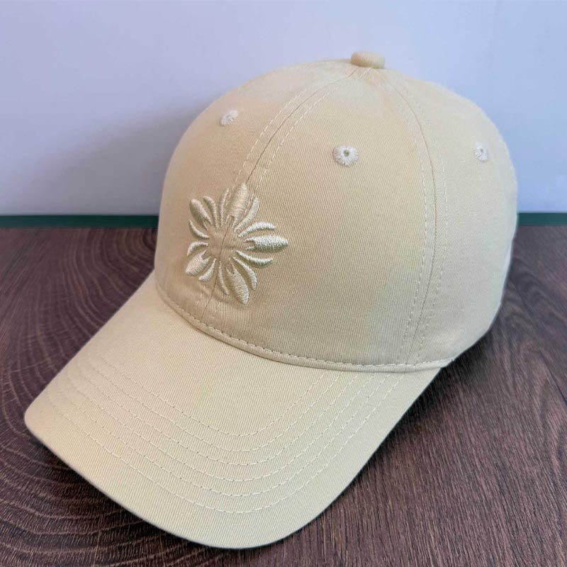 Minimalist Flower Embroidery Adjustable Baseball Cap MK2BW6W6HAT80