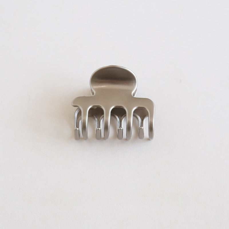 Trendy Solid Color Medi-Sized Metal Hair Claw DP25B945