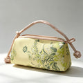 Elegant Floral Jacquard Color Block Handbag 6S10BBG1556